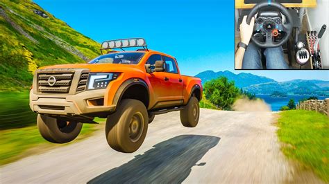 Nissan Titan Warrior Forza Horizon 4 Huge Truck Offroading Logitech