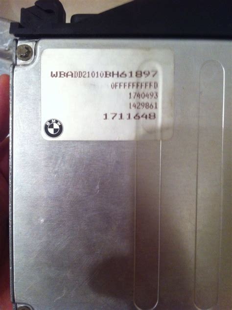 Эбу двигателя — BMW 5 series (E39), 1997 года | заправка | DRIVE2