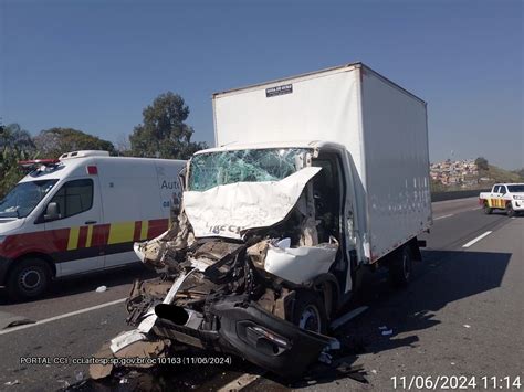 Acidente Na Rodovia Dos Bandeirantes Causa Congestionamento