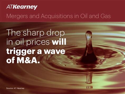 Mergers And Acquisitions In Oil And Gas At Kearney