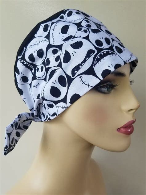 Womans Pixie Tie Back Scrub Hat Scrub Hat For Women Pixie Etsy