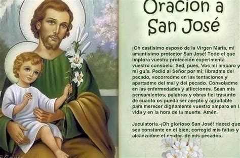 Potentes y milagrosas oraciones a San José para alcanzar sus