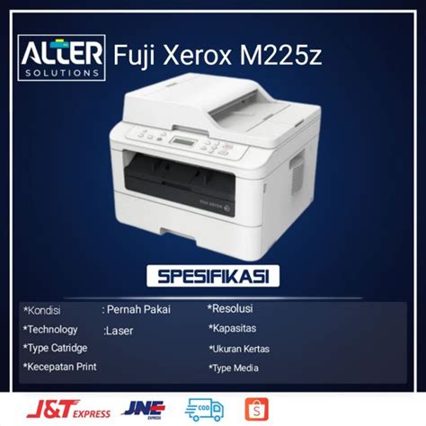 Fuji Xerox M225z Scan Copy F4 Adf Lazada Indonesia