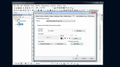 Arcmap Tips Simple Labeling Youtube