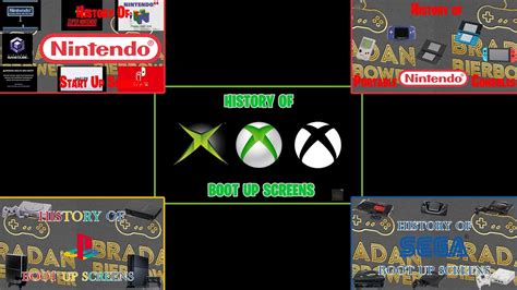 All Video Game Console Boot Up Screens Xbox Playstation Nintendo Sega Youtube