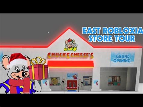 Chuck E Cheese S East Robloxia Store Tour Youtube