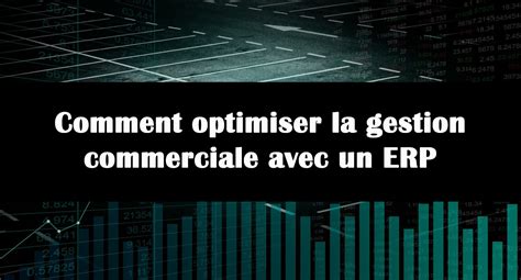 Comment Optimiser La Gestion Commerciale Avec Un Erp Club Entreprise