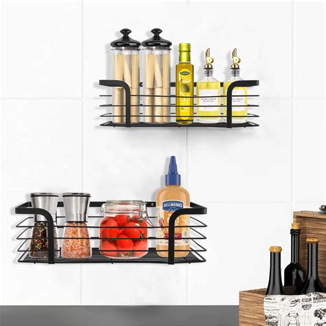 Wall Mounted Shower Caddy Organizer Bathroom Basket Shower Shelf