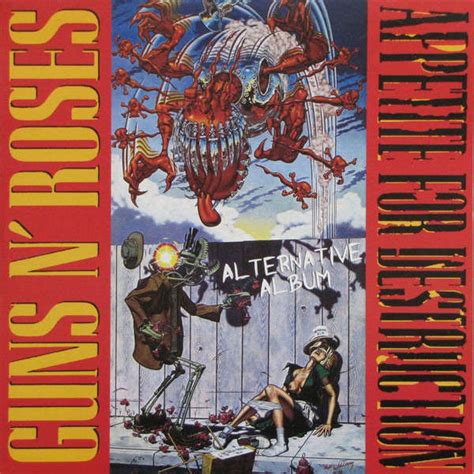 Appetite For Destruction Alternative Album By Guns N Roses Lp With