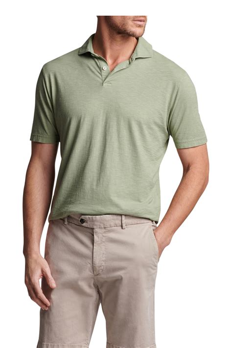 Peter Millar Journeyman Herb Cotton Polo Mitchell Stores