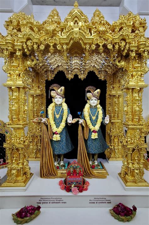 Darshan Smruti Baps Swaminarayan Temple Mandir Daily Darshan