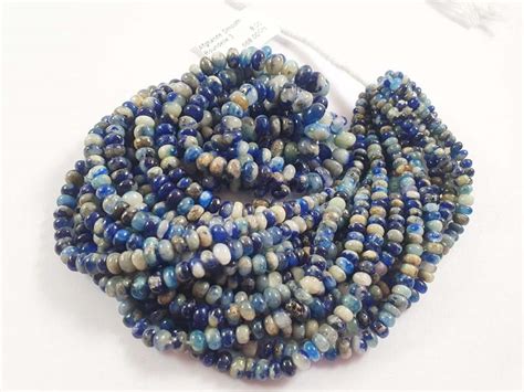 Order Afghanite Smooth Roundelle Shape Beads At Wholesale Price