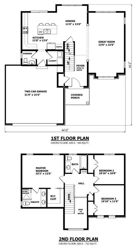 2 Story Small House Floor Plan | Floor Roma