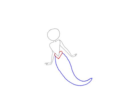 How To Draw A Mermaid Design School