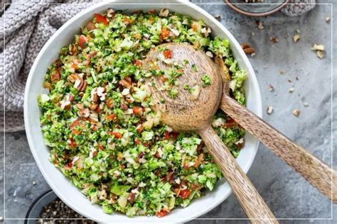 Brokkolisalat Zum Scheinfasten Oder Als Saftiger Salat Zum Grillen