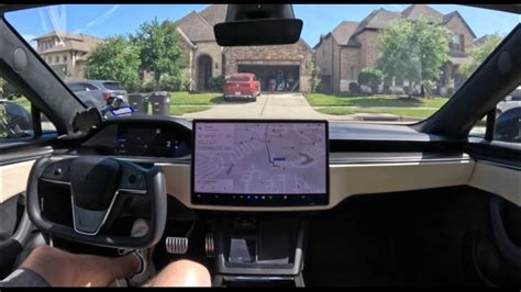 Tesla Fsd Supervised V First Drive On V Youtube