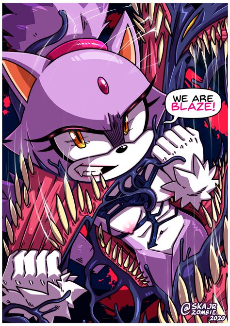 Post 3765355 Blaze The Cat Skajrzombie Sonic The Hedgehog Series