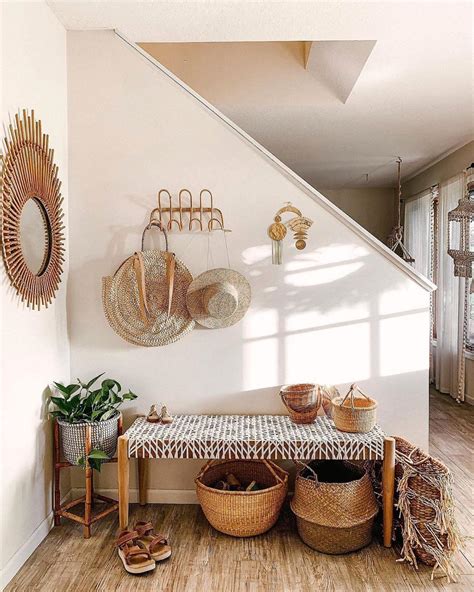 Entryway Inspo For Your Inner Bohemian My Wildflowers Home Decor