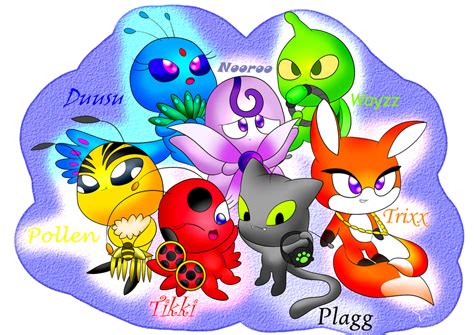 The Seven Kwamis By Mintstarmari On Deviantart