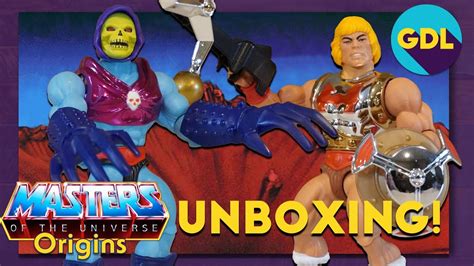 Motu Origins Flying Fists He Man Terror Claws Skeletor Youtube