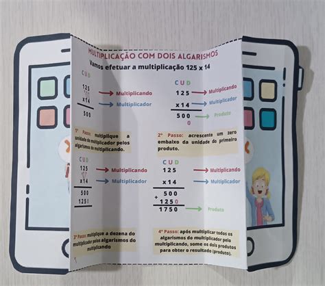 Explicação multiplicação de dois algarismos Tatiana Esmeraldino Hotmart