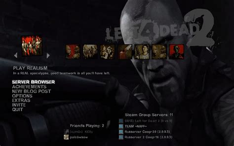 Animated L4D2 MainMenu [Left 4 Dead 2] [Mods]