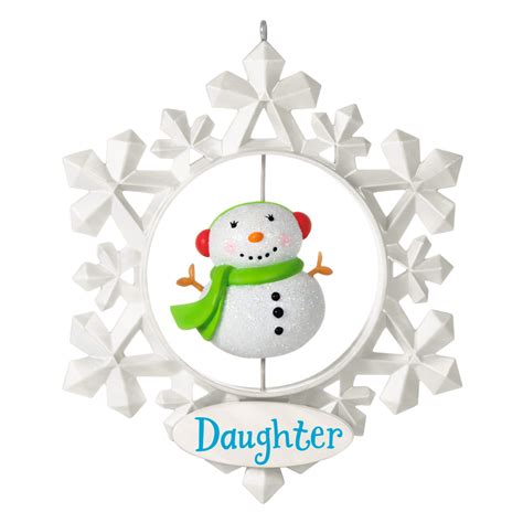 2021 Hallmark Keepsake Ornament Daughter Snowflake