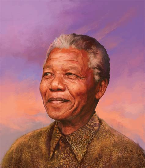 Nelson Mandela Portrait By Jason Seiler Nelson Mandela Art Portrait