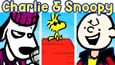 Friday Night Funkin Charlie Brown Vs Snoopy Peanut Oneshot Fnf Mod