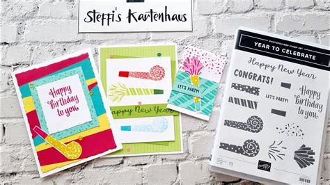 Vorstellung Minikatalog September Dezember Year To Celebrate Stampin Up