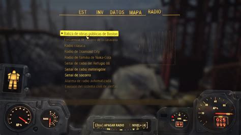 Fallout 4 Señal de Baliza de Obras Públicas de Boston desde la Torre