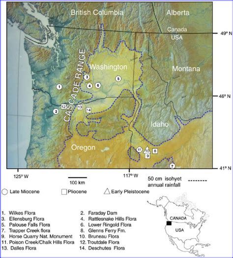 Klamath Falls Elevation Map - Dorise Josephine