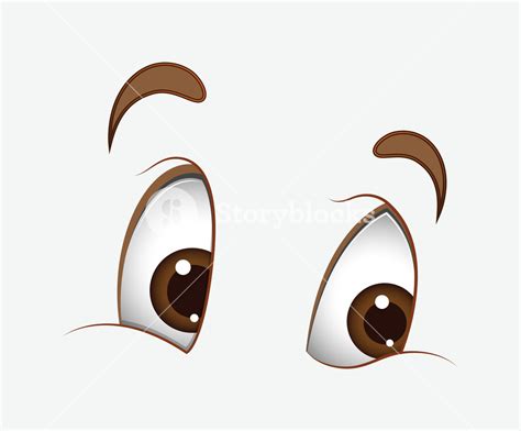 happy cartoon eyes royalty  stock image storyblocks