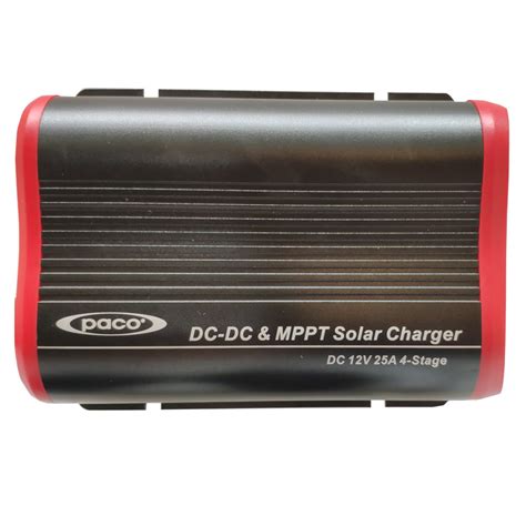 PACO 4 Stage Lithium Battery Solar Charger 25A 12V factory and ...