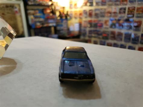 Hot Wheels Redline Camaro Hong Kong 1967 Beautiful Blue Black Top White