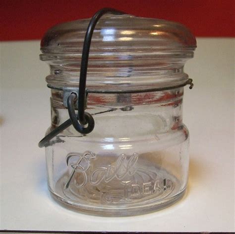 Vintage Ball Ideal Half 12 Pint Midget Fruit Canning Jar