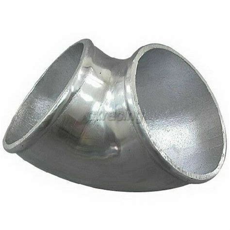 4 Inch Cast Aluminum Elbow 90 Degree Pipe Polished For Turbo Elbow