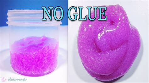 How To Make Slime Without Activator Borax And Glue Isoret