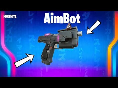 Using The Aimbot Pistol In Fortnite Youtube