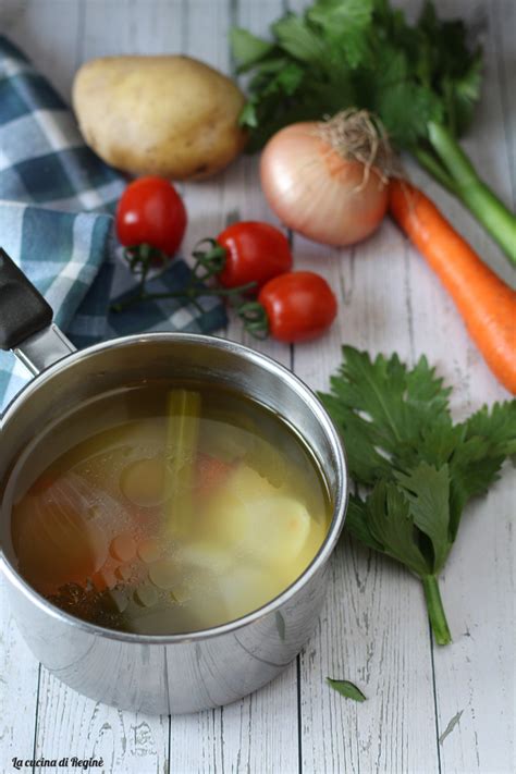 Brodo vegetale ricetta di casa mia La cucina di Reginé