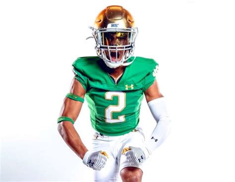 Look Notre Dame Football Will Wear White Pants With Green Jerseys