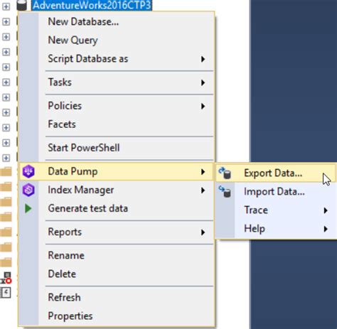 Export And Import Sql Server Data Data Pump For Sql Server Hot Sex