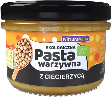 Pasta Warzywna Z Ciecierzycy G Bio Naturavena Dobra Cena Sklep