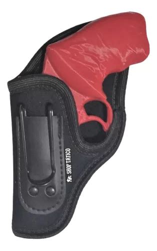 Coldre Neoprene Uso Velado Revolver 38 2 Polegadas 5 Tiros