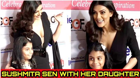 Sushmita Sen With Her Daughter Alisha At I Am Woman Awards