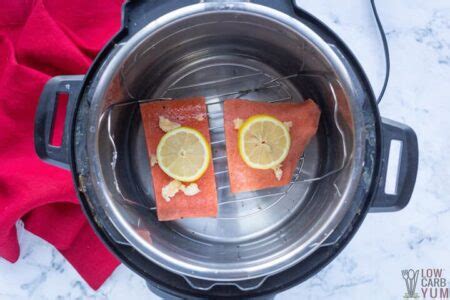 Instant Pot Salmon with Frozen Fillets or Fresh - Low Carb Yum