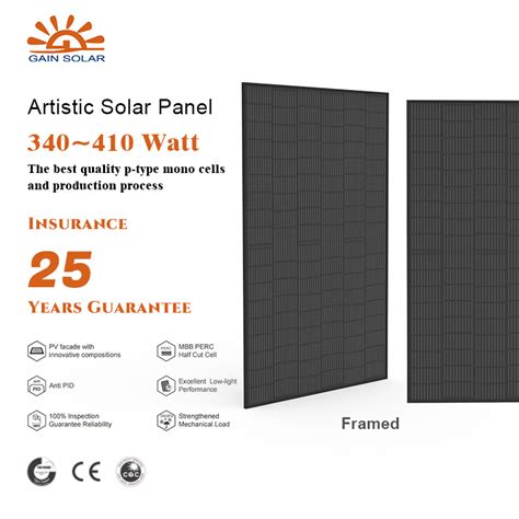 Adjustable Solar Powered Roof Mount Tiles Photovoltaic Panel Sheet With