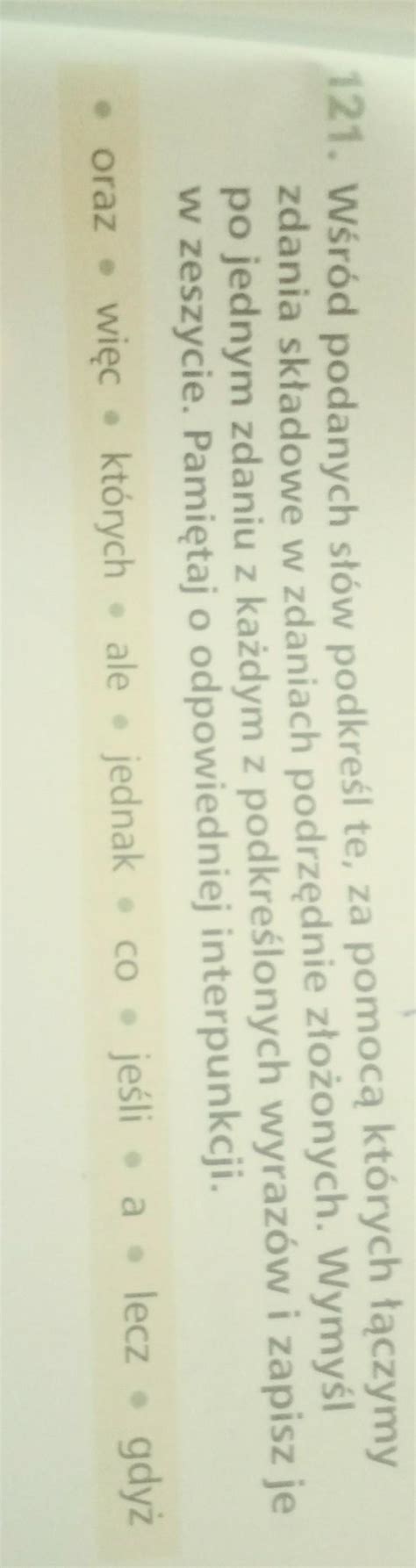 zrobi ktoś to zadanie bardzo bym prosila Brainly pl