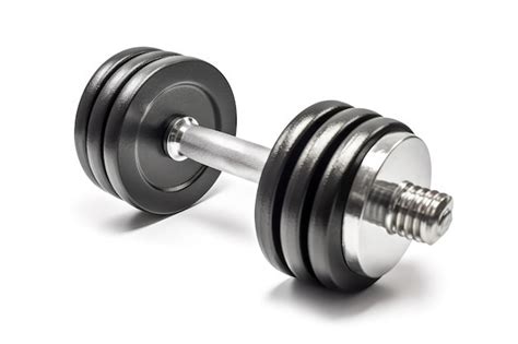 Gym Dumbbell Isolated On White Background Ai Generated Premium Ai