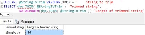 Trim Function In Sql Server Sqlhints